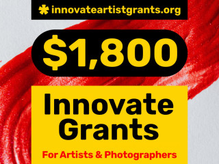 ❄️ WINTER * $1,800.00 Innovate Grants for Art + Photo